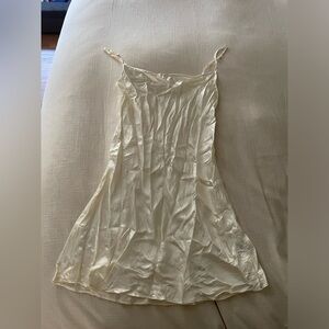 Satin slip dress